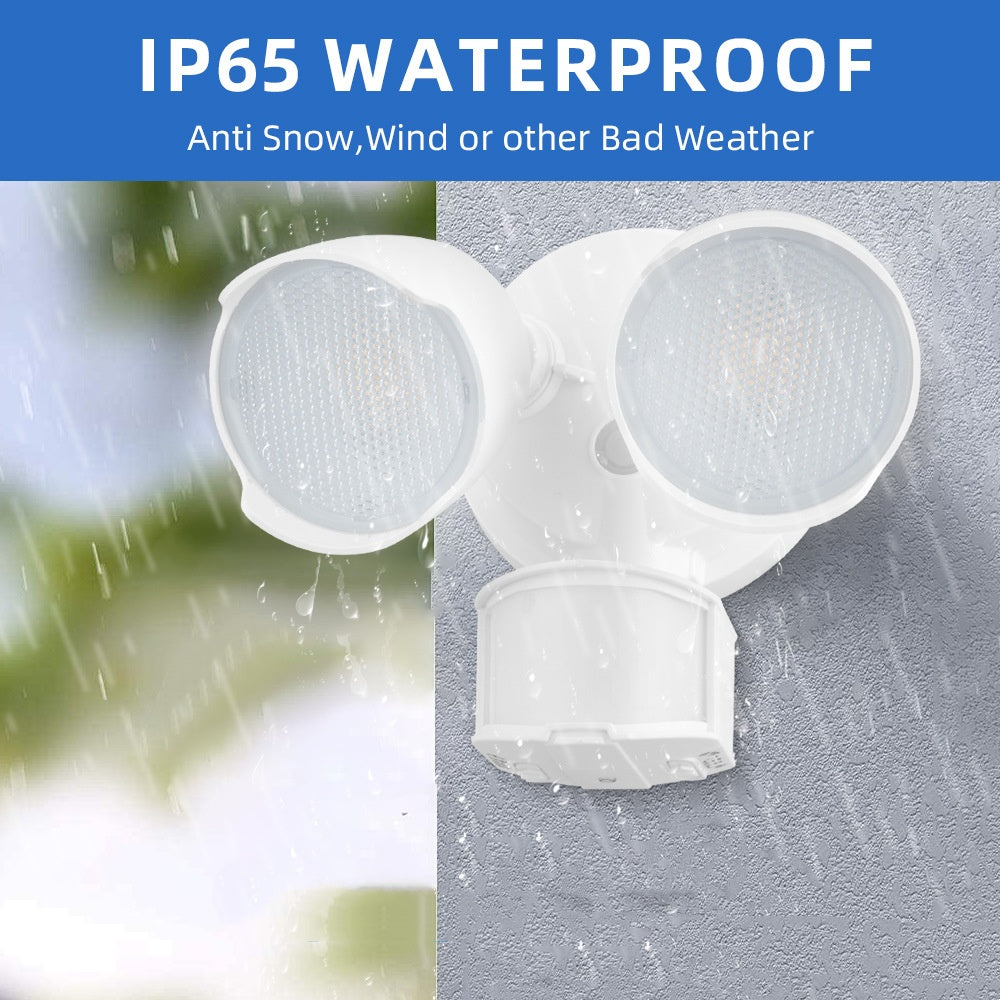 LED Motion Sensor Security Flood Light, 15W