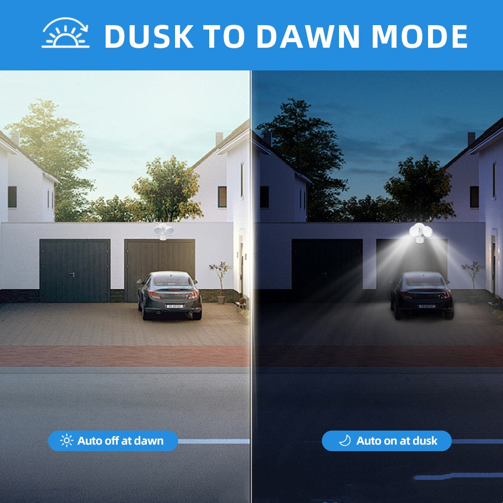 LED Motion Sensor Security Flood Light, 15W
