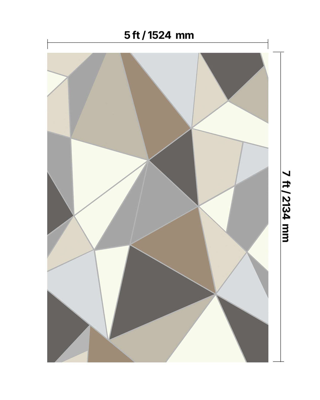 Washable Modern Area Rug, 5 x 7 ft, Charcoal Gray
