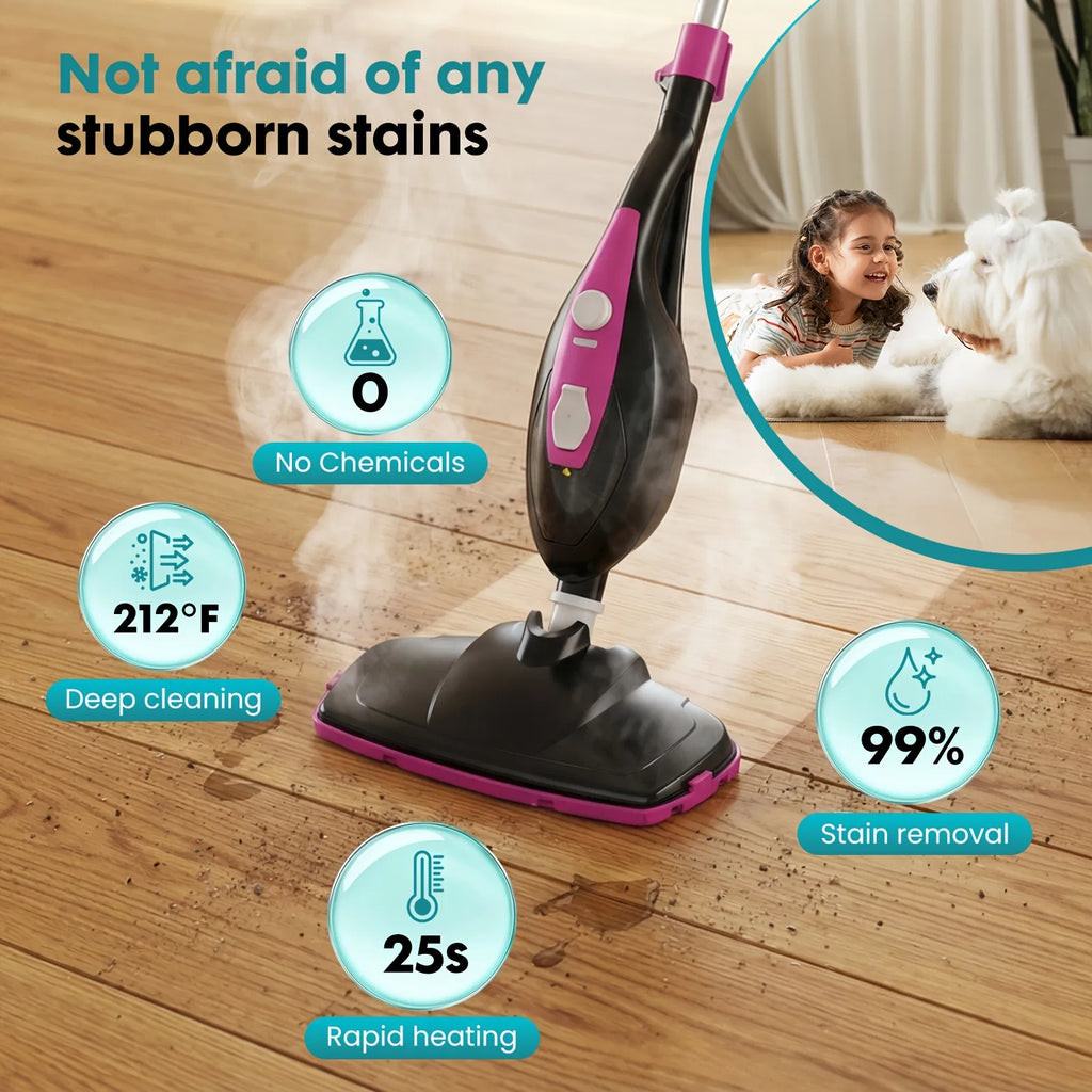 10-in-1 Steam Mop, 1550W