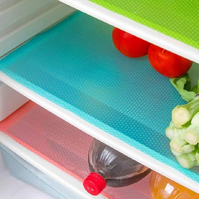 Washable Fridge Shelf Liners, 7-Pack