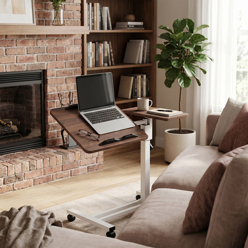 Rolling Standing Desk, Height Adjustable