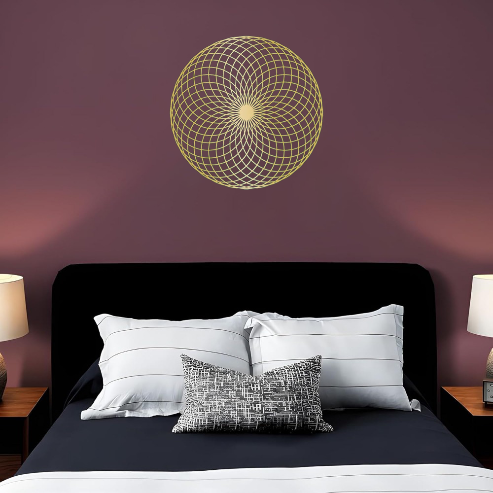 Sacred Geometry Metal Wall Art