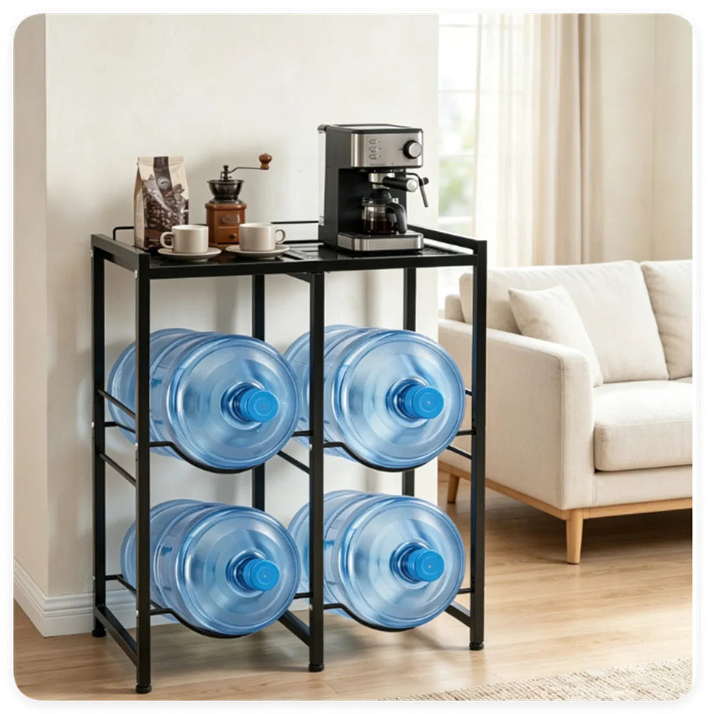 Water Jug Rack for Four 5-Gallon Bottles