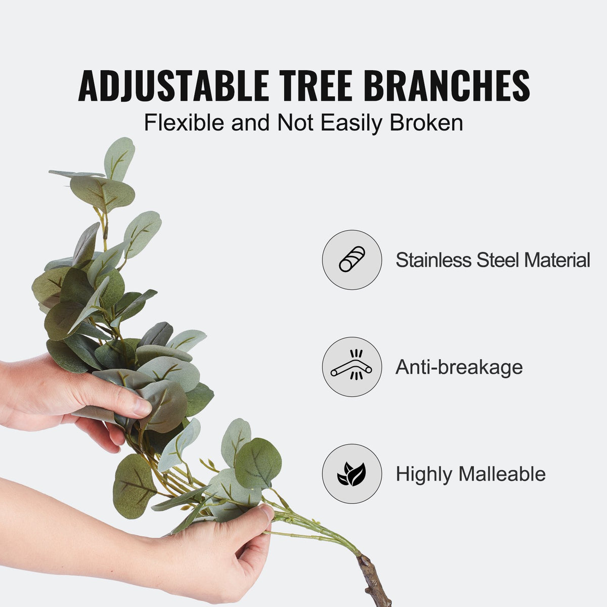 6 ft Artificial Eucalyptus Tree in Pot