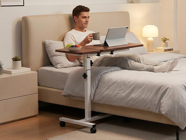 Rolling Standing Desk, Height Adjustable