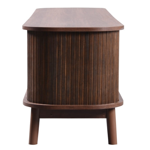Rattan TV Stand for TVs up to 75 in