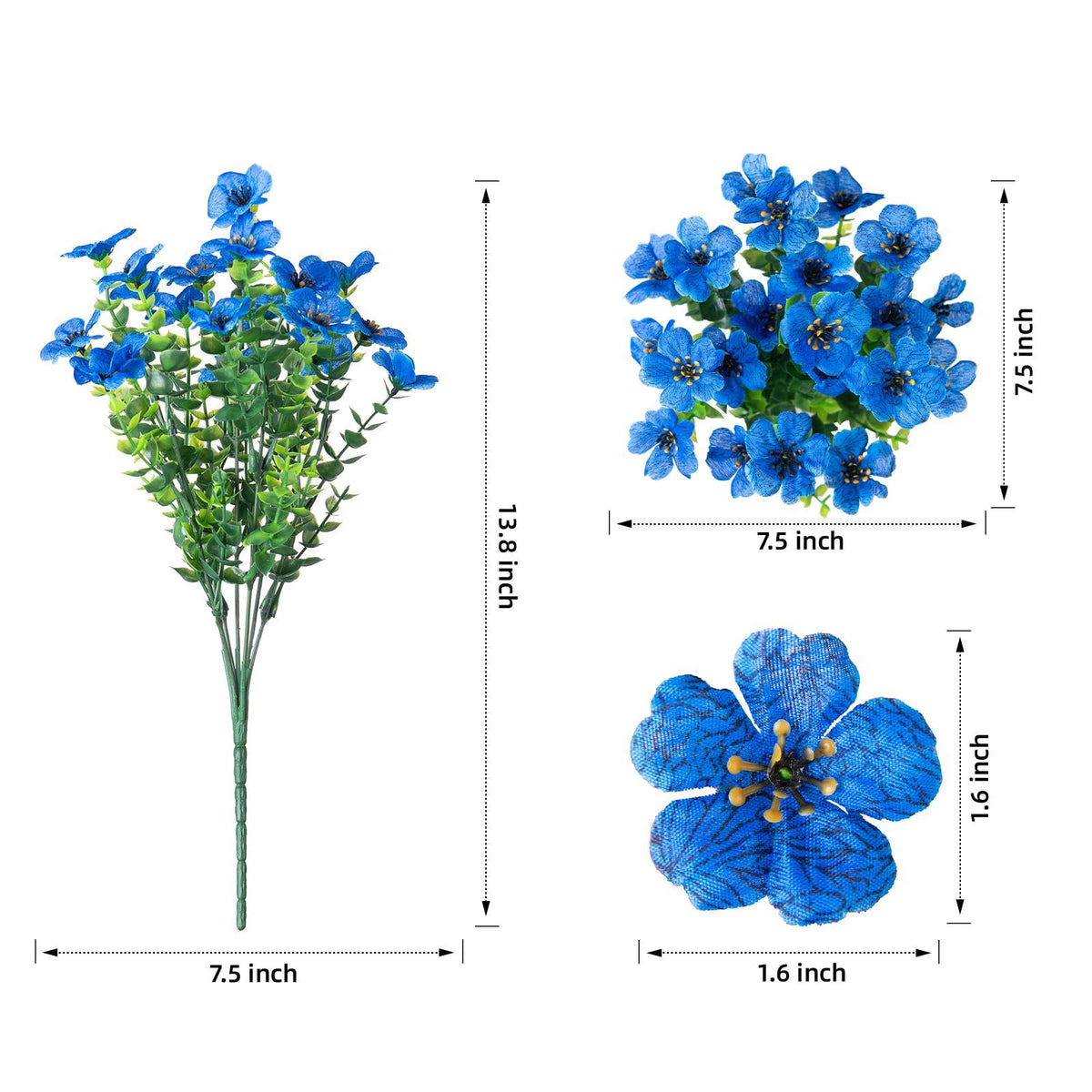 UV-Resistant Artificial Outdoor Flowers