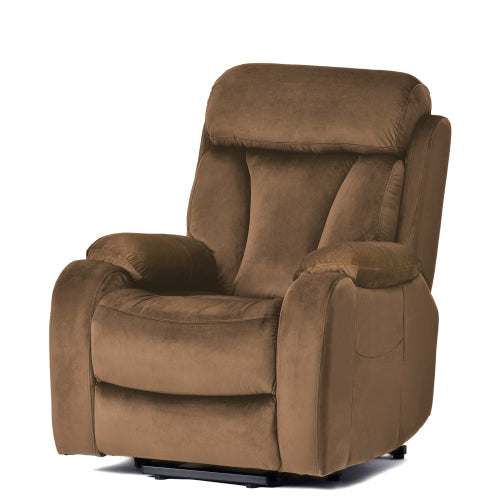 Power Lift Recliner Chair with Remote, Brown
