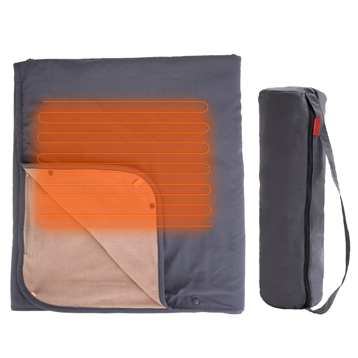 Electric Heated Throw Shawl, 53.5 x 37.8-Inch