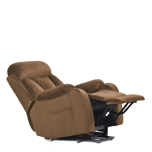 Power Lift Recliner Chair with Remote, Brown