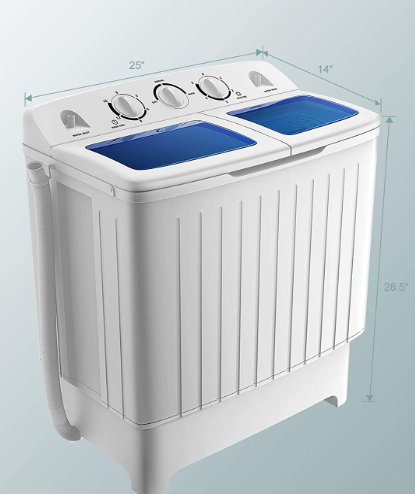 Twin Tub Washing Machine, 20 lb