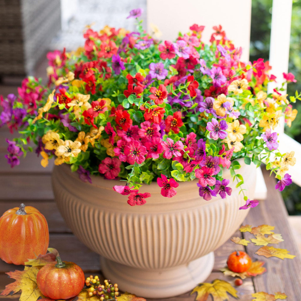 UV-Resistant Artificial Outdoor Flowers
