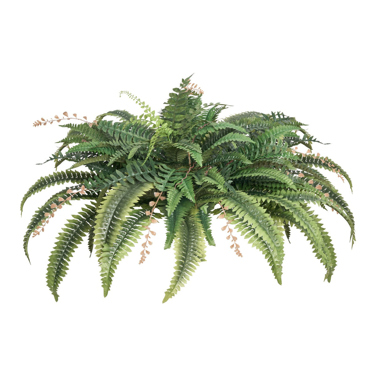 Artificial Hanging Boston Fern, 37 to 41-Inch Spread