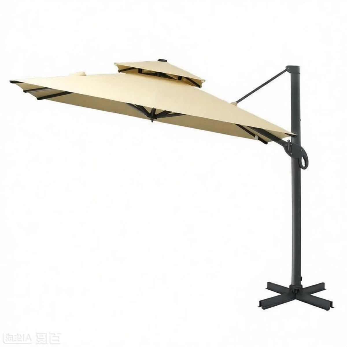 10 ft Cantilever Patio Umbrella, Beige