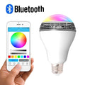 LED Bluetooth Speaker Smart Bulb, E27, RGB