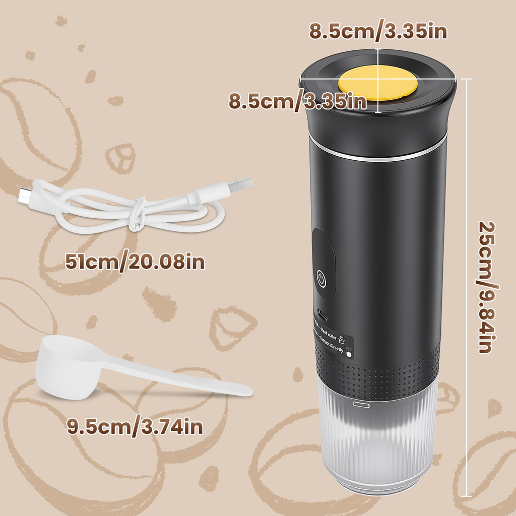 Portable Rechargeable Espresso Maker
