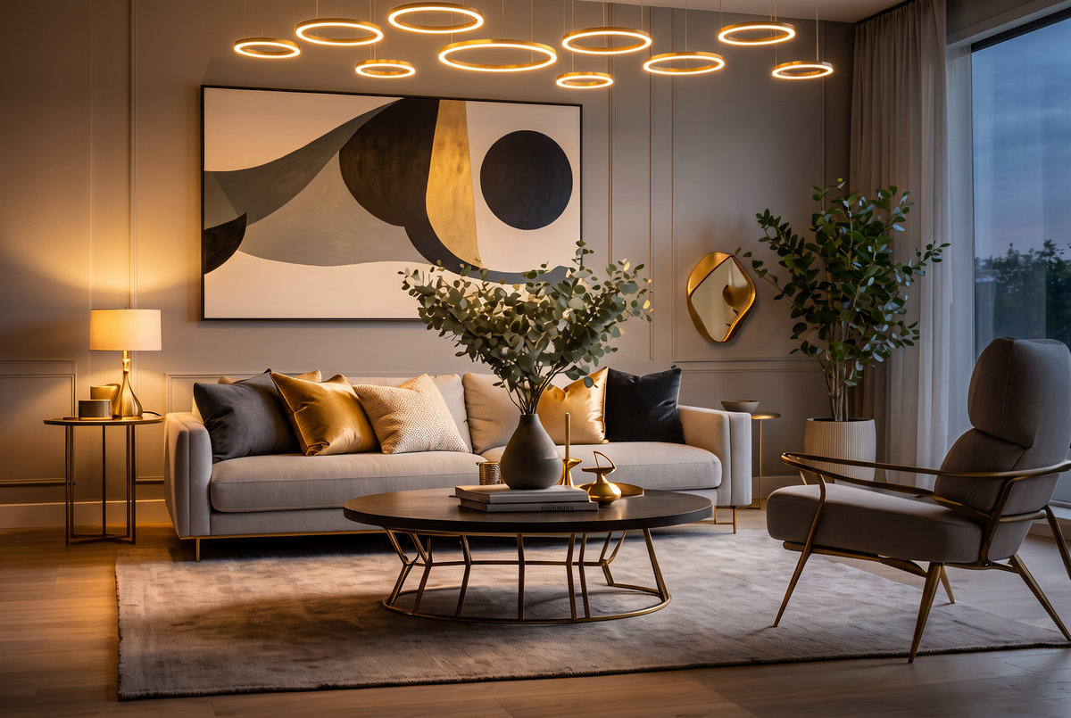 One ceiling light for everyday rooms