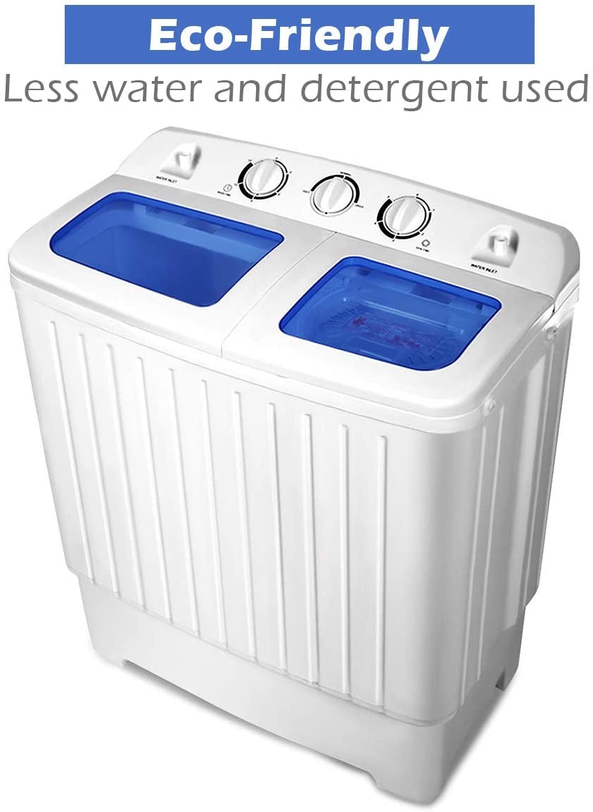 Twin Tub Washing Machine, 20 lb