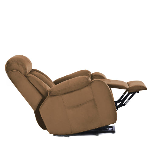 Power Lift Recliner Chair with Remote, Brown