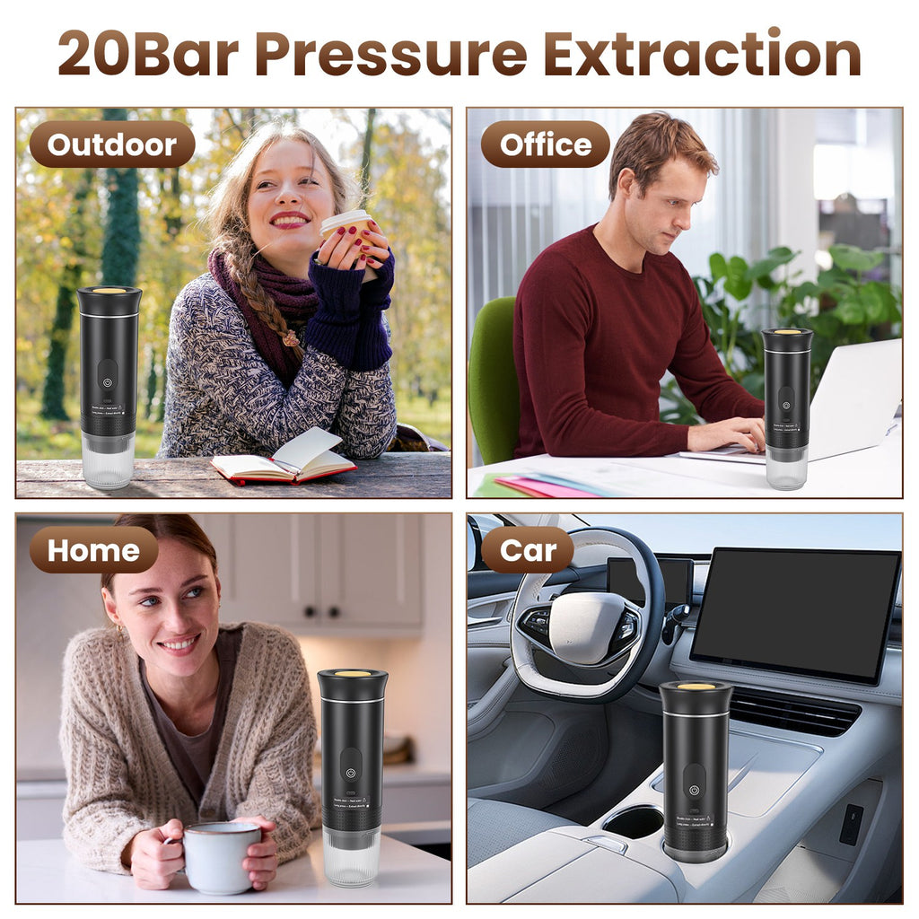 Portable Rechargeable Espresso Maker