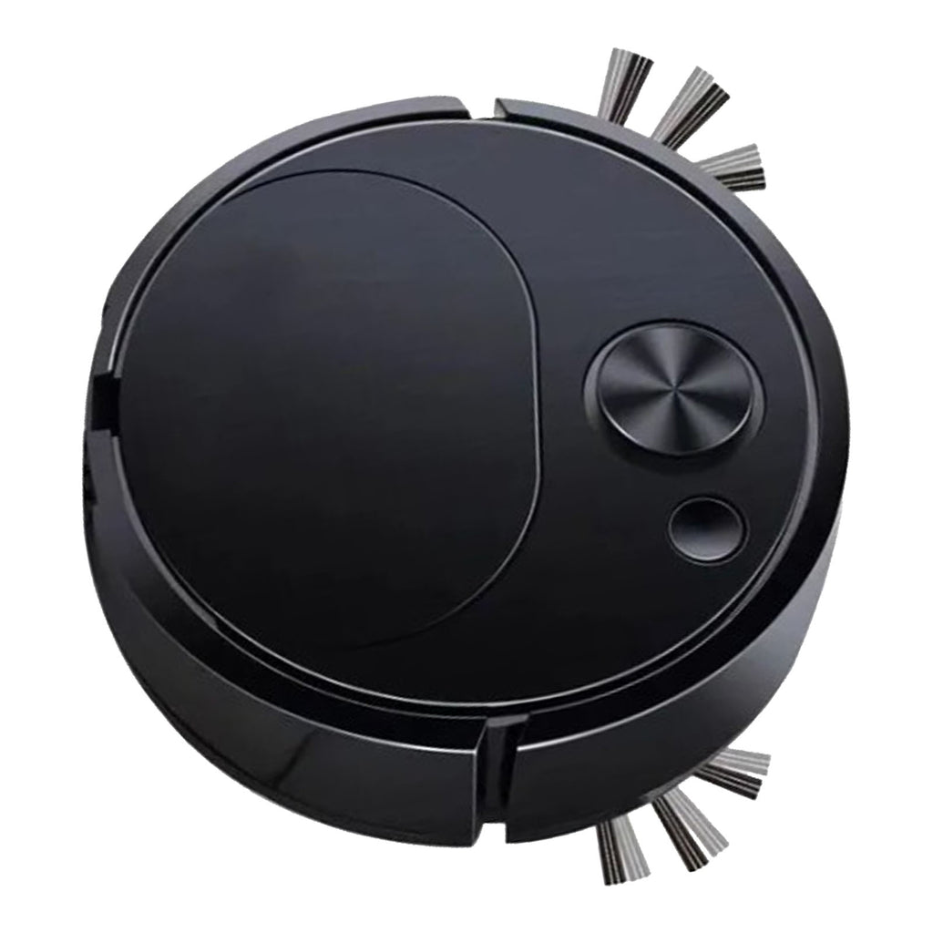 Compact Robot Vacuum Cleaner, Black