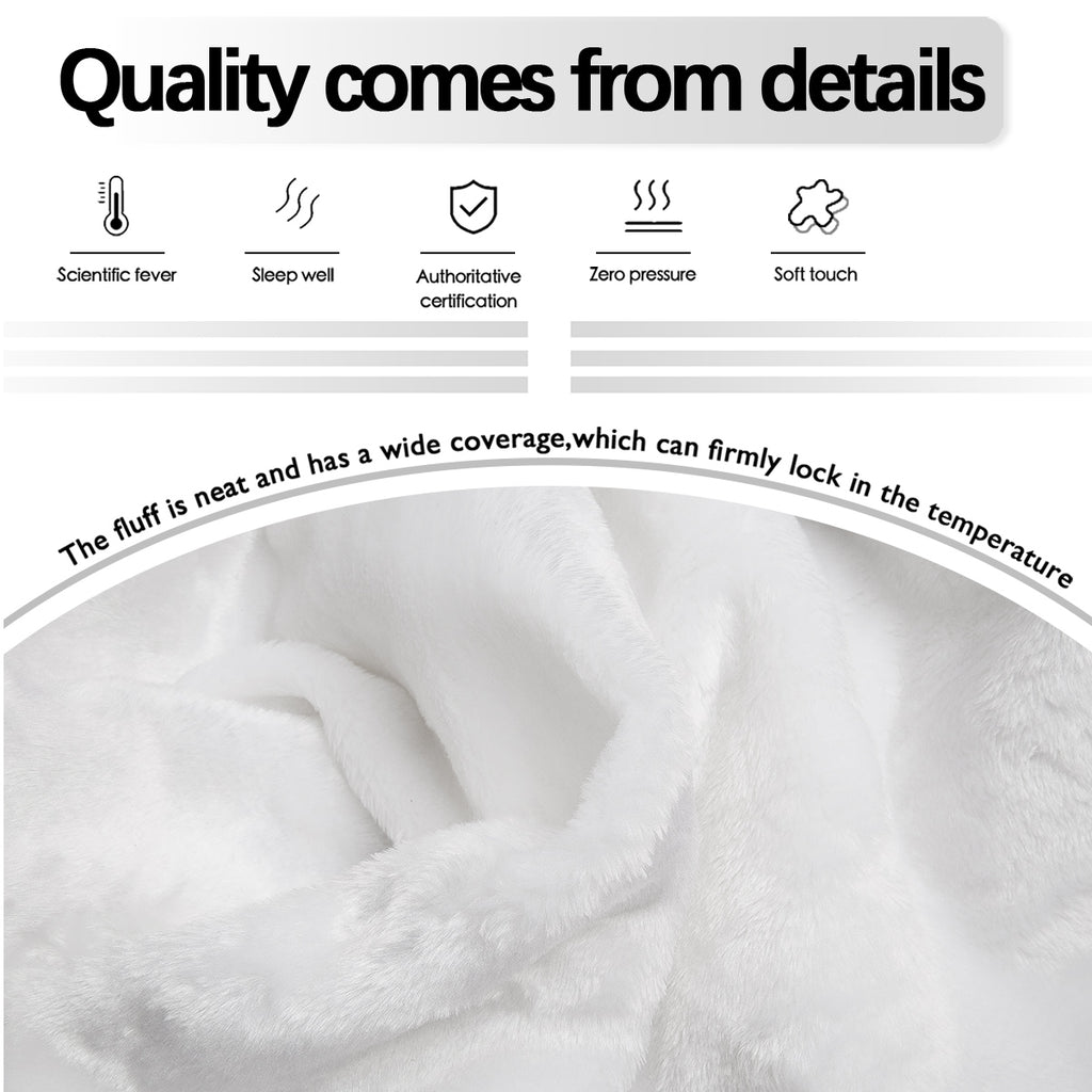 Fleece Dog Throw Blanket, 50 x 60-Inch