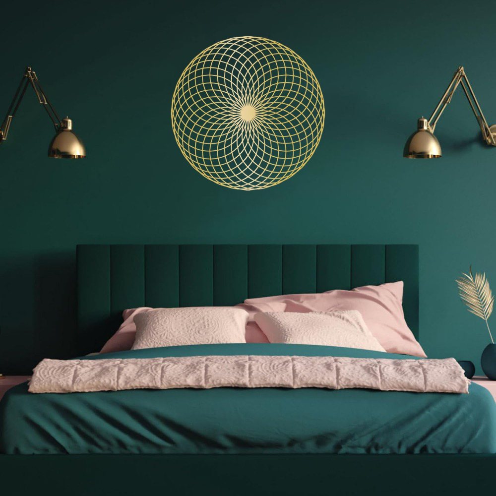 Sacred Geometry Metal Wall Art