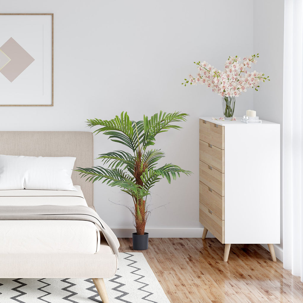 4 ft Artificial Palm Tree in Pot
